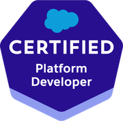 Salesforce Certified Platform Developer badge